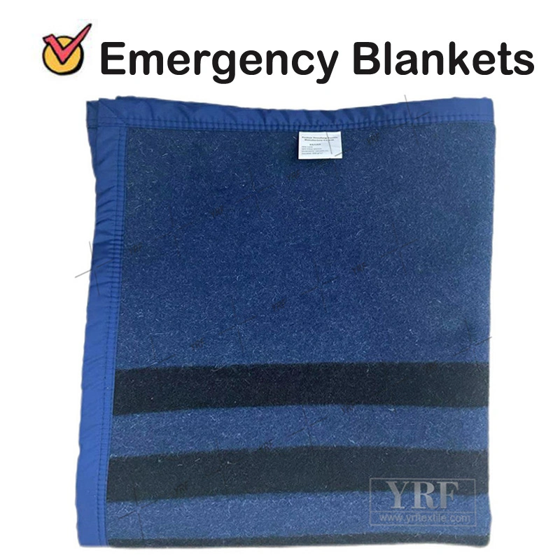 Military Style Blankets 50% Wool 50% Chemical Fibre Grey/Black/Pure Colour Army Blanket 400 Grams 200X200cm Relief Bed Blanket